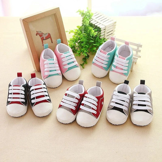 Lace-up casual canvas walking shoes – Uncategorized at AWSMshop.ai