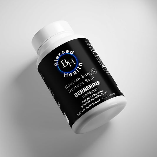 Berberine– Supports Normal Blood Sugar, Heart Health & Weight Management – 60 Capsules”