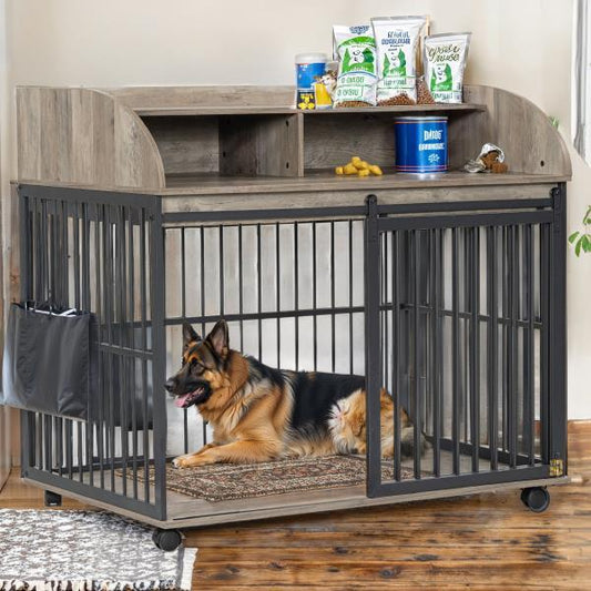 Heavy Duty Large Dog Cage Furniture – General at AWSMshop.ai