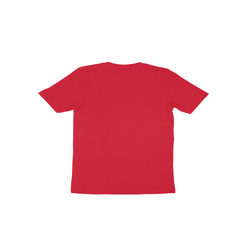 Red t-shirt on a white background