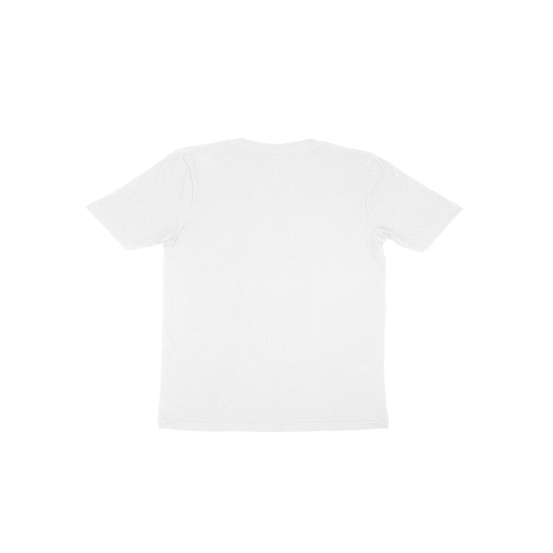 Plain white t-shirt on a white background
