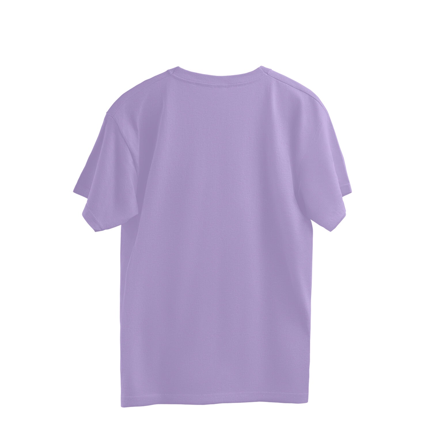 Purple t-shirt on a white background