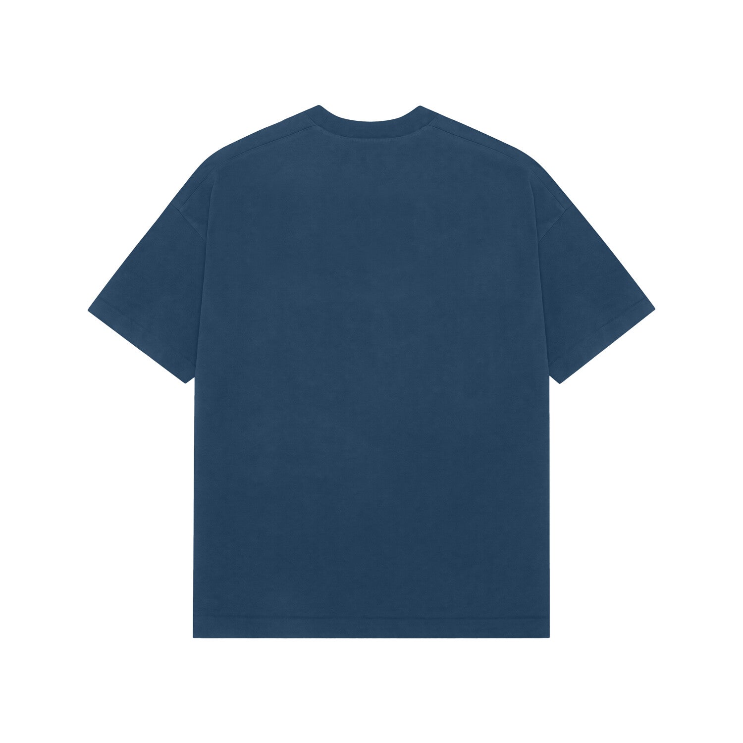 Blue t-shirt on a white background