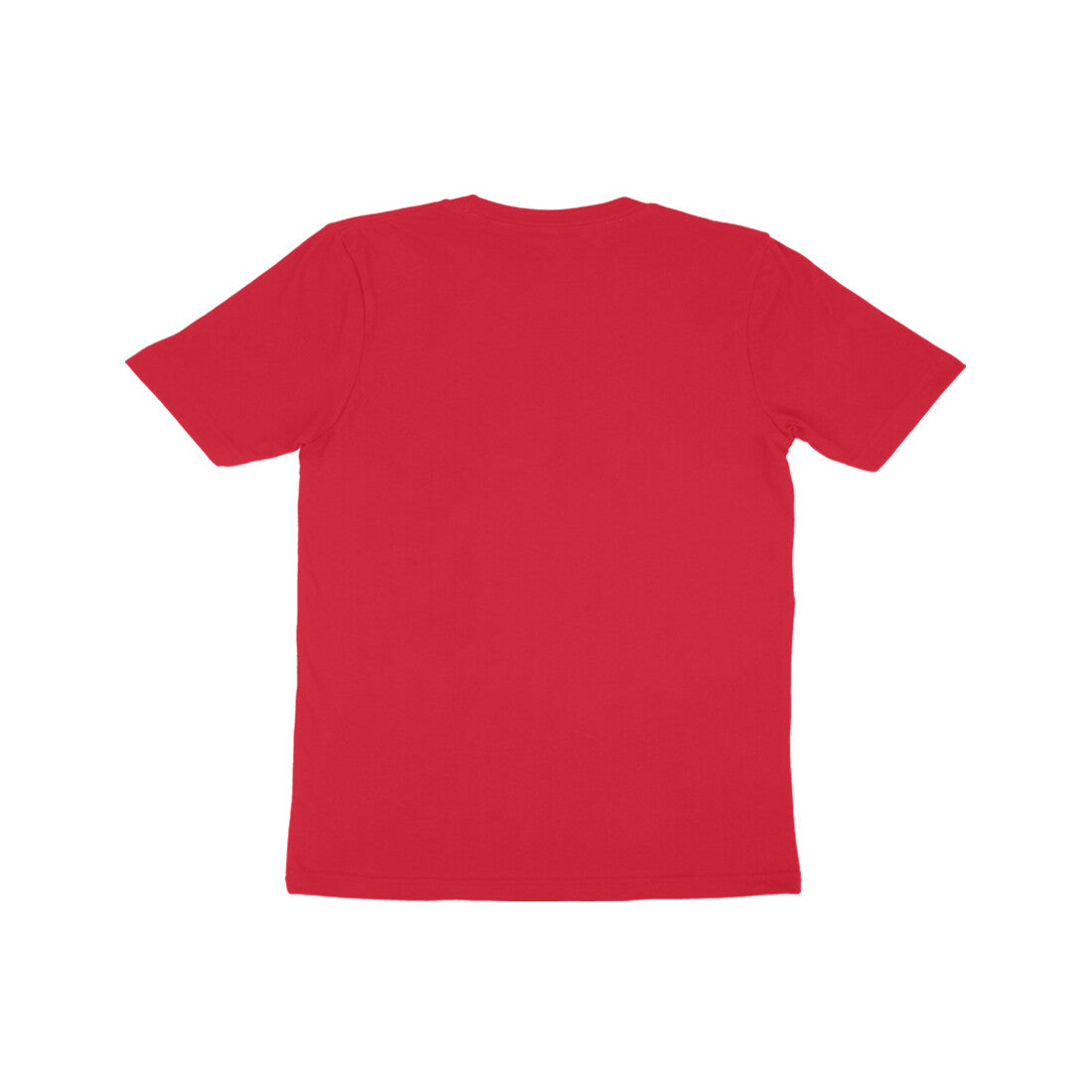 Red t-shirt on a white background